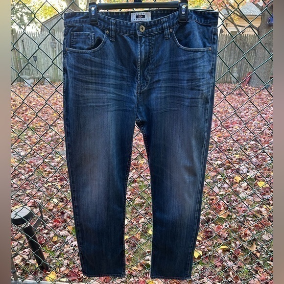 Joseph Abboud‎ Men's Straight Leg Jeans, 38Wx32L (Dark Blue Wash) - Picture 1 of 7